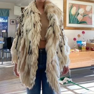 Vintage Alberto Makali Fur coat